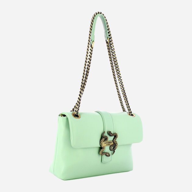 Сумка крос-боді через плече жіноча середня Just Cavalli 76RA4BX1ZS748140 Зелена (800070321859) - зображення 3
