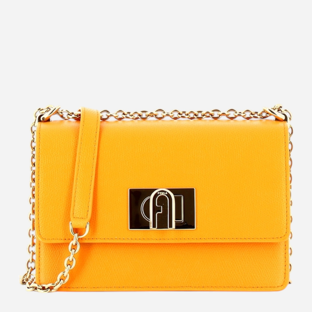 Torebka crossbody damska skórzana Furla 1927 Mini BAFKACOARE0001555S1007 Żółta (800070306826) - obraz 1