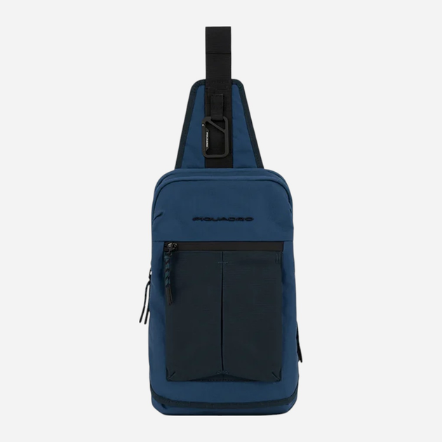 Сумка слінг чоловіча Piquadro CA6003S125/BLU Темно-синя (800070320550) - зображення 1