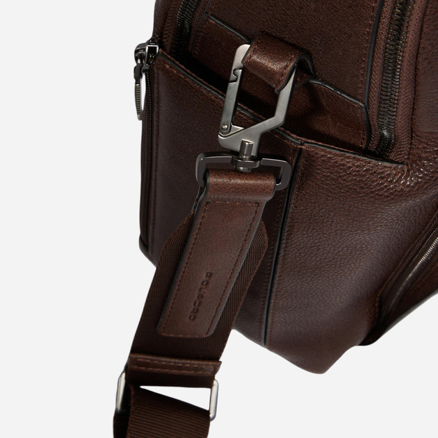 Torba aktówka męska skórzana Piquadro CA6026W130/TM Brązowa (800070326224) - obraz 6