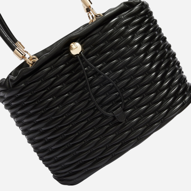 Сумка жіноча з натуральної шкіри середня Furla Mionido M WB01466BX3221O60001007 Чорна (800070331299) - зображення 4