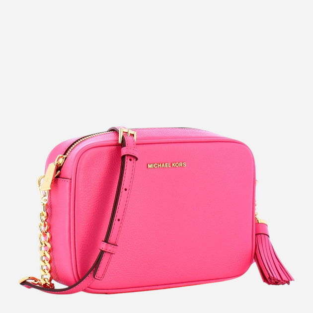 Torebka crossbody damska skórzana Michael Kors 32F7GGNM8L-667 Różowa (800070314629) - obraz 3