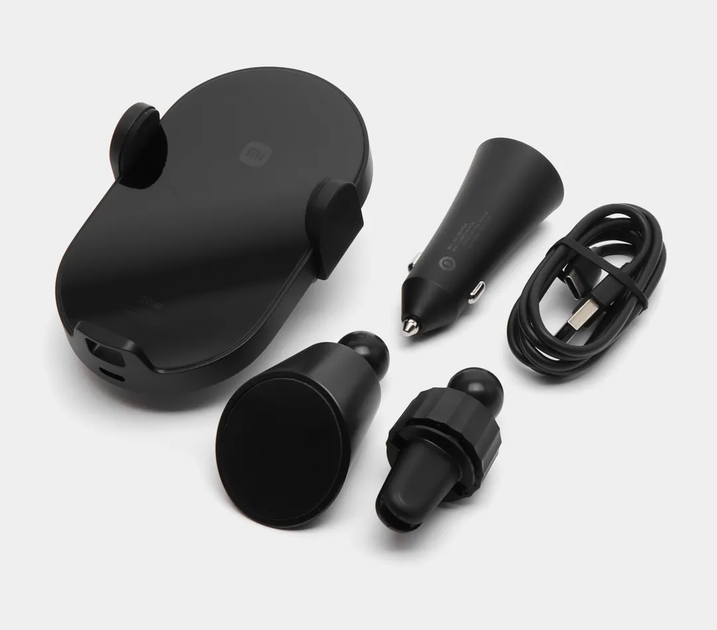 Автодержатель с бзу Mi 30W Wireless Car Charger W03ZM BHR7063CN - Фото 1 Автодержатель с бзу Mi 30W Wireless Car Charger W03ZM BHR7063CN - изображение 1