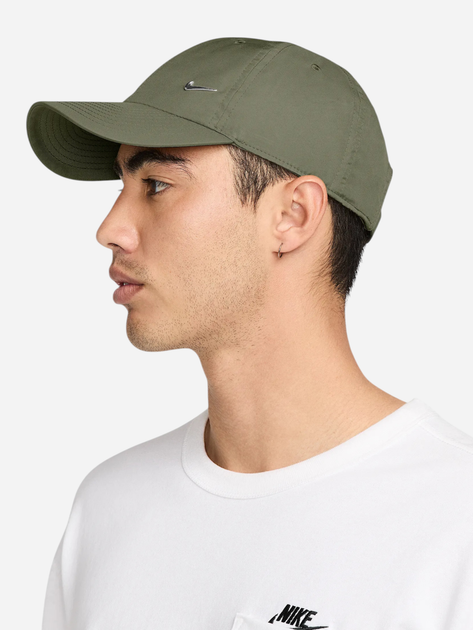 Кепка Nike U Nk Df Club Cap U Cb Mtswsh L Fb5372-222 M-L Хакі (197860081628) - зображення 3