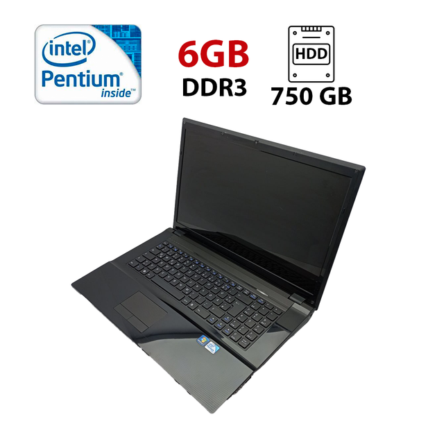 Ноутбук Asus Terra 1748 / 17.3" (1600x900) TN / Intel Pentium B950 (2 ядра по 2.1 GHz) / 6 GB DDR3 / 750 GB HDD / Intel HD Graphics / WebCam б/у - Фото 1 Ноутбук Asus Terra 1748 / 17.3" (1600x900) TN / Intel Pentium B950 (2 ядра по 2.1 GHz) / 6 GB DDR3 / 750 GB HDD / Intel HD Graphics / WebCam б/у - изображение 1
