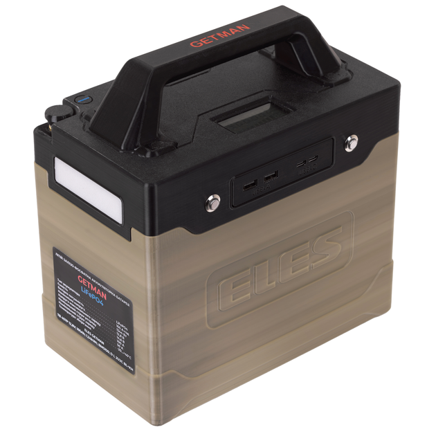 Акумуляторна батарея ELES GETMAN TB 4S7P 12,8V; 105 Ah; 1,34kWt; BMS150; D; L 2U2C BL+KH - изображение 1