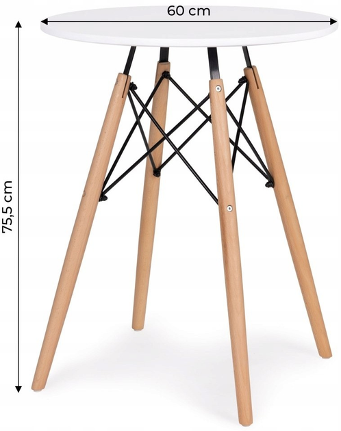 Stolik kawowy ModernHome by Multistore 60 cm (KJZB200-60) - obraz 6