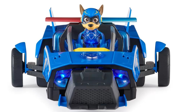 Ігровий набір Spin Master Щенячий Патруль Mighty Movie Поліцейський автомобіль трансформер Чейза 6067497 (0778988486252) - зображення 3