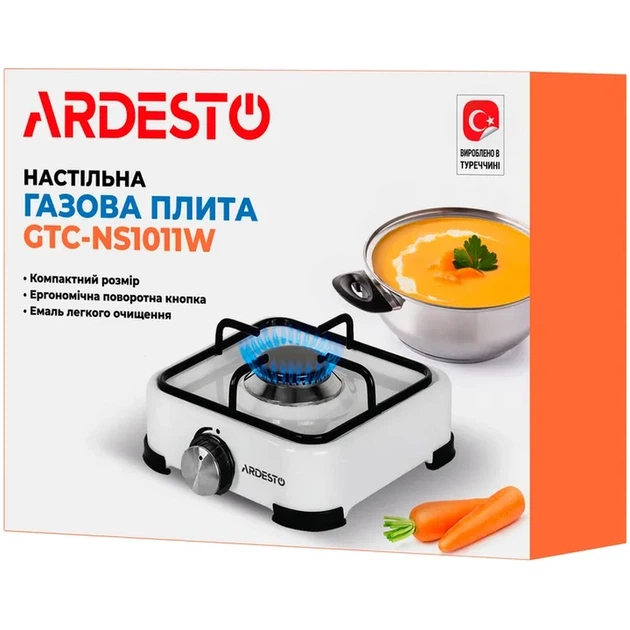 Газова настільна плита ARDESTO GTC-NS1011W - изображение 7
