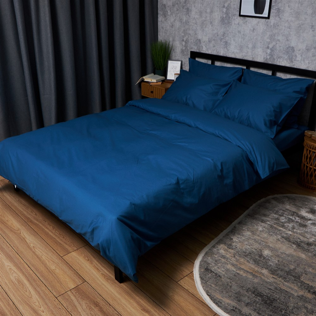 Комплект постільної білизни Moon&Star King Size 220x240 наволочки 2х70х70 Satin Premium Deep Blue (MS-820008507) від Rozetka на платформі USKIDKA Акція на Комплект постільної білизни Moon&Star King Size 220x240 наволочки 2х70х70 Satin Premium Deep Blue (MS-820008507) від Rozetka