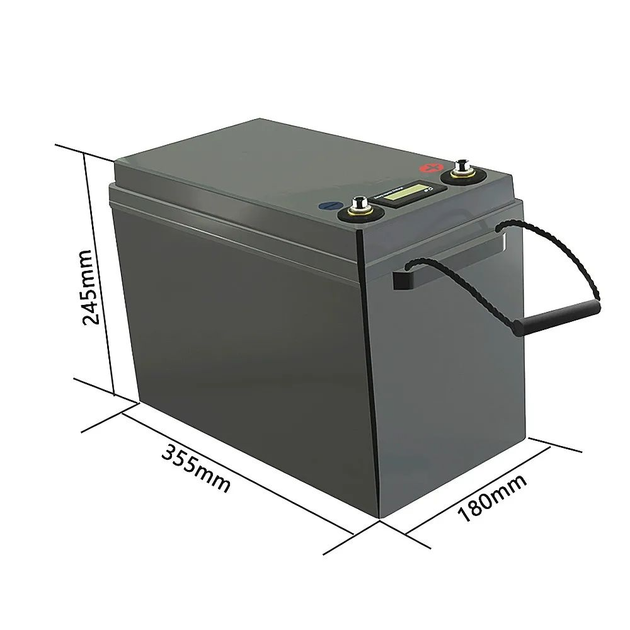 Аккумулятор LiitoKala LiFePO4 24V 100Ah (2400Wh) с LCD-дисплеем и встроенным BMS, 4000+ циклов - Фото 5 Аккумулятор LiitoKala LiFePO4 24V 100Ah (2400Wh) с LCD-дисплеем и встроенным BMS, 4000+ циклов - изображение 5