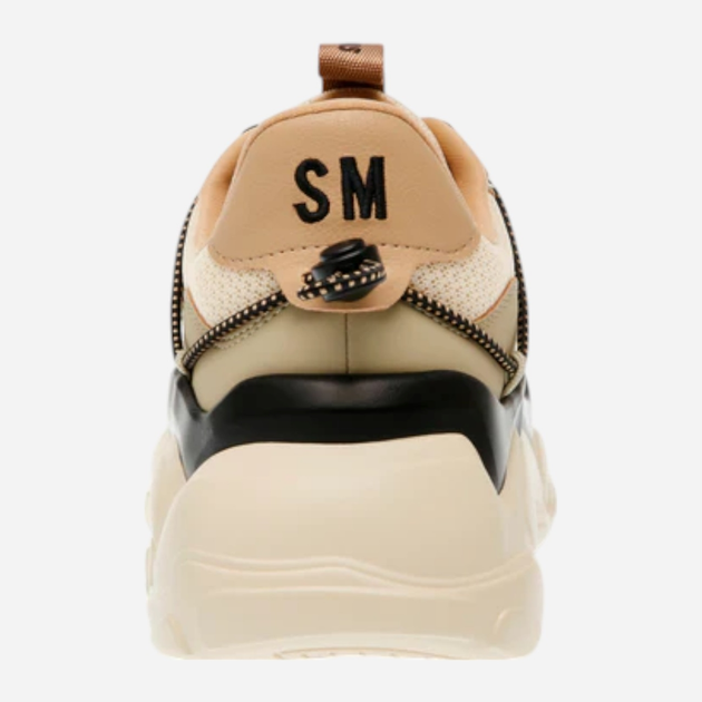 Жіночі снікери Steve Madden Spectator SM11002961-338 37 23 см Бежевий/Чорний (8720857418996) - зображення 5