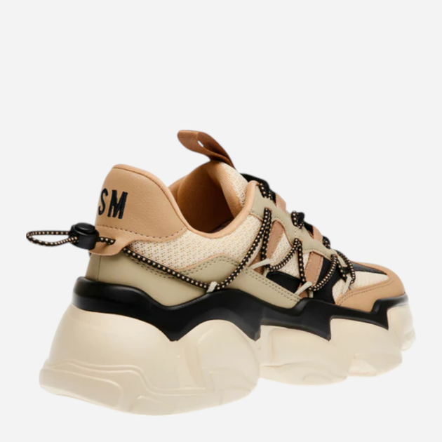 Sneakersy damskie Steve Madden Spectator SM11002961-338 41 26.2 cm Beżowy/Czarny - obraz 3
