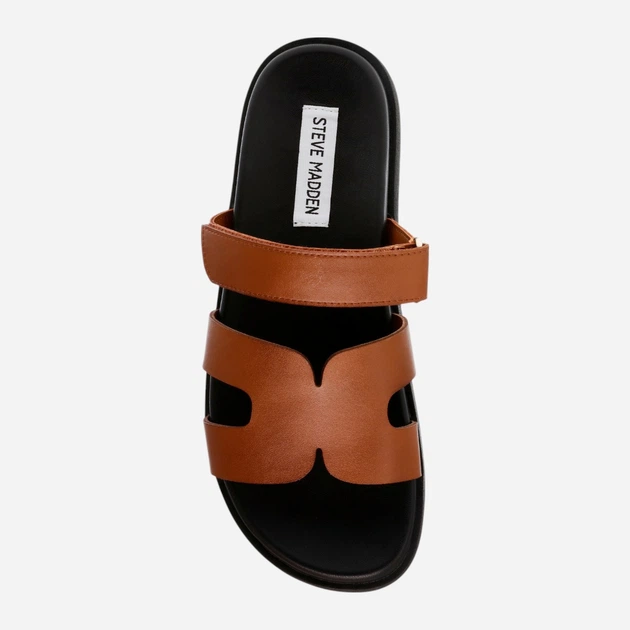 Жіночі шльопанці Steve Madden Missile SM11003028-21U 38 23.8 см Коричневі (8720857365900) - зображення 6