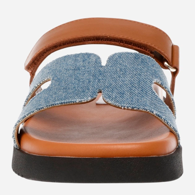 Жіночі шльопанці Steve Madden Missile SM11003028-467 41 26.2 см Денім (8720857365672) - зображення 3