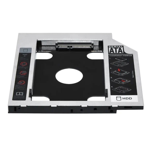 Карман HDD Caddy Optibay 12.7мм для установки второго накопителя в