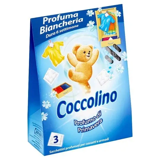 Ароматизатор для гардероба в саше Coccolino Aria di Primavera, 3 шт. - изображение 2