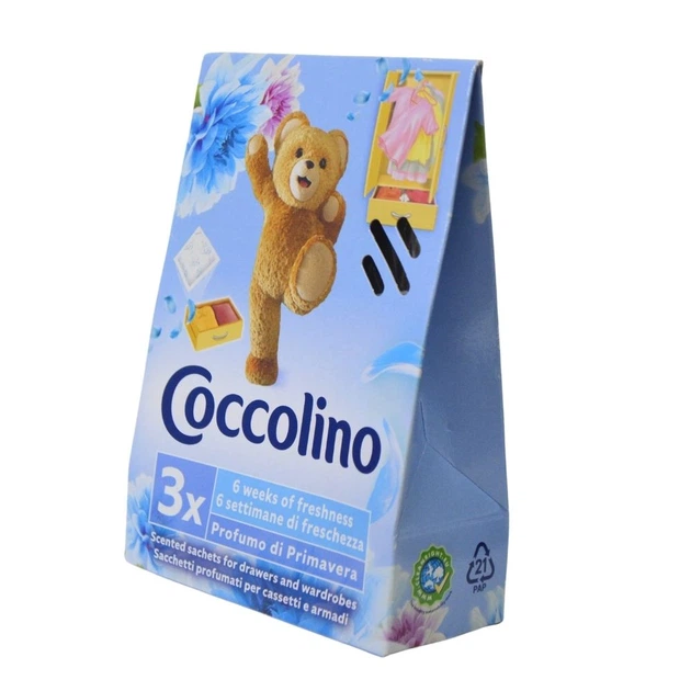 Ароматизатор для гардероба в саше Coccolino Aria di Primavera, 3 шт. - изображение 3