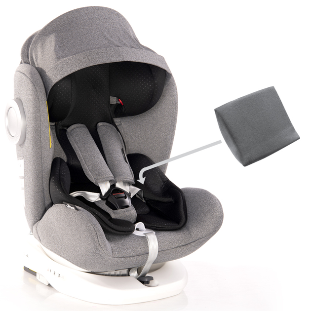Автокрісло-ребордер для дітей Lusso SPS Isofix поворот на 360° 0-36 kg String Lorelli Бежевий - зображення 5