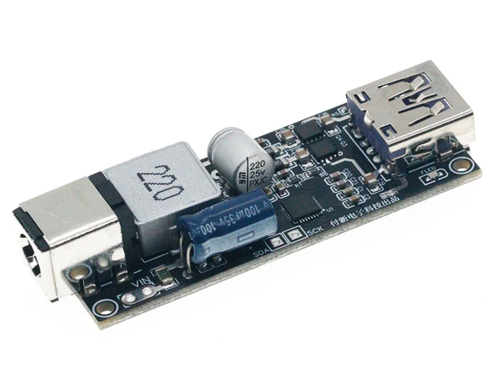 Модуль быстрой зарядки SW3518 20В, 5А, 100Вт, Huawei SCPFCP Apple QC4.0pd3.0, PE2.0/PE1.1, AFC/FCP/SCP/SFCP - изображение 2