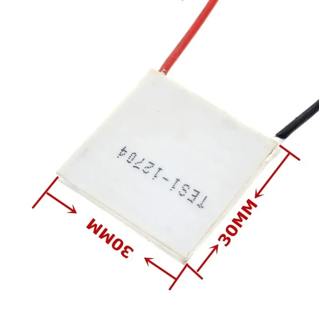 Элемент пельтье TEC1-12704, 15.2В 4А - изображение 2