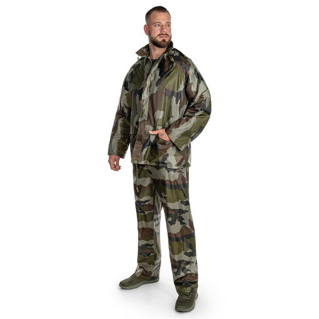 Костюм тактичний Mil-Tec непромокний Rainproof Set jacket pants 2XL CCE-Camo (10625024-906-XXL) - зображення 1