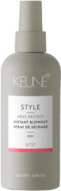 Spray do włosów Keune Style Instant Blowout Termoochronny N°37 Heat Protect 200 ml (8719281040071) - obraz 1