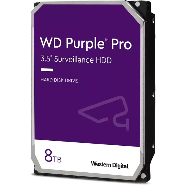 Жесткий диск 3.5" WD Purple Pro 8TB SATA 256MB (WD8001PURP) [81223] - изображение 2