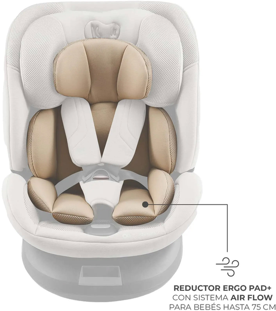 Автокресло Kinderkraft Xpedition 3 i-Size Beige (KCXPED03BEG0000) (00-00305299) - изображение 14