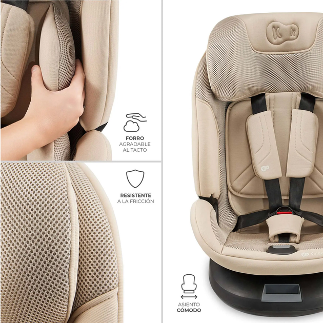 Автокресло Kinderkraft Xpedition 3 i-Size Beige (KCXPED03BEG0000) (00-00305299) - изображение 16