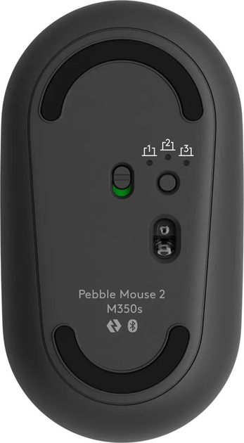 Mysz Logitech Pebble M350s Tonal Graphite (910-007015) - obraz 6