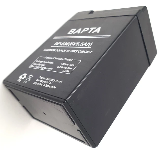 Аккумулятор для торговых весов фонарей светильников Варта ВР-680 6V 4.5Ah черный - Фото 4 Аккумулятор для торговых весов фонарей светильников Варта ВР-680 6V 4.5Ah черный - изображение 4
