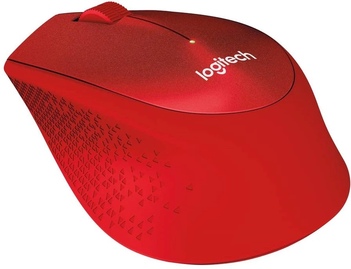 Mysz Logitech M330 Silent Plus WIreless Red (910-004911) - Zdjęcie 2 Mysz Logitech M330 Silent Plus WIreless Red (910-004911) - obraz 2