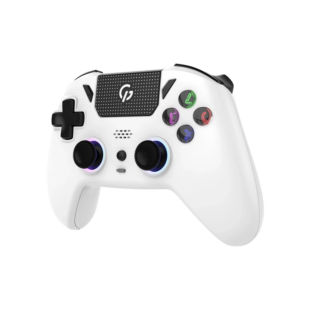 Геймпад GamePro GPS13W BT 5.3/USB/PC/iOS/Android/PS3/PS4 RGB White (GPS13W) - изображение 12