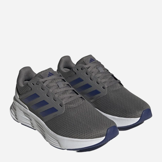 Buty do biegania męskie adidas Galaxy 6 HP2420 43.5 (9UK) 27.5 cm Ciemnoszare (4066748604227) - obraz 5