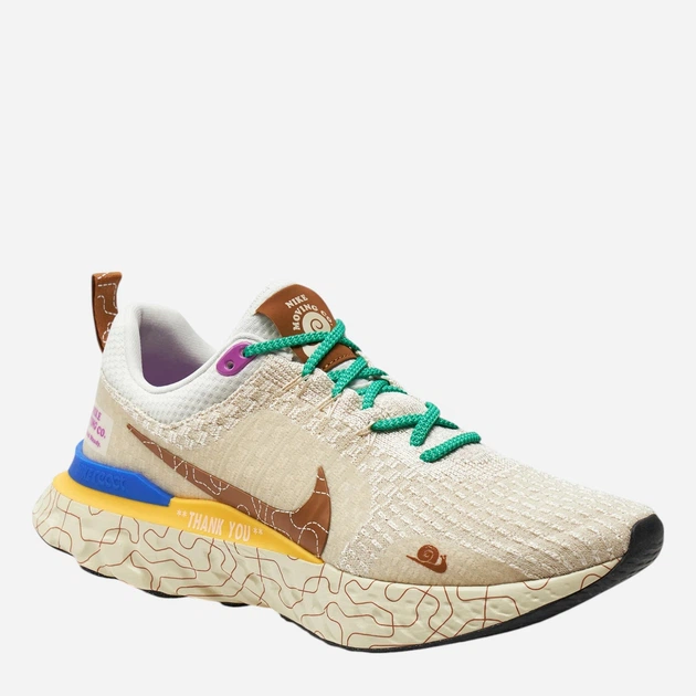 Чоловічі кросівки Nike React Infinity Run Fk 3 Prm DZ3025-001 42.5 (9US) 27 см Бежеві (196153298828) - зображення 2