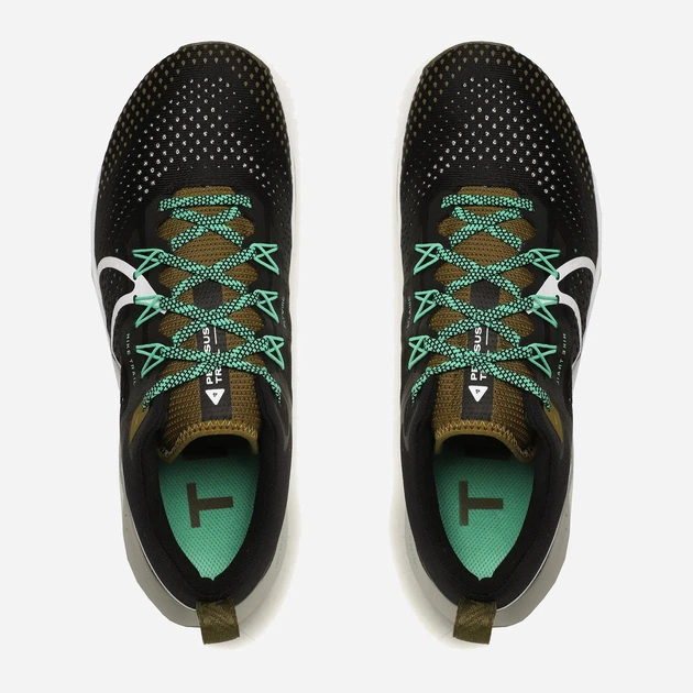 Чоловічі кросівки для бігу Nike React Pegasus Trail 4 DJ6158-006 43 (9.5US) 27.5 см Чорні (196604427944) - зображення 4