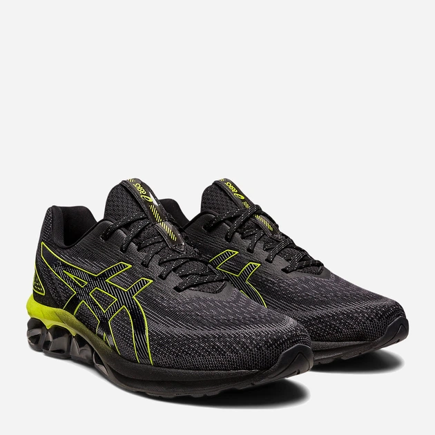Sneakersy męskie ASICS Gel-Quantum 180 VII 1201A631-009 42 26.5 cm Czarny/Limonkowy (4550456199545) - obraz 2