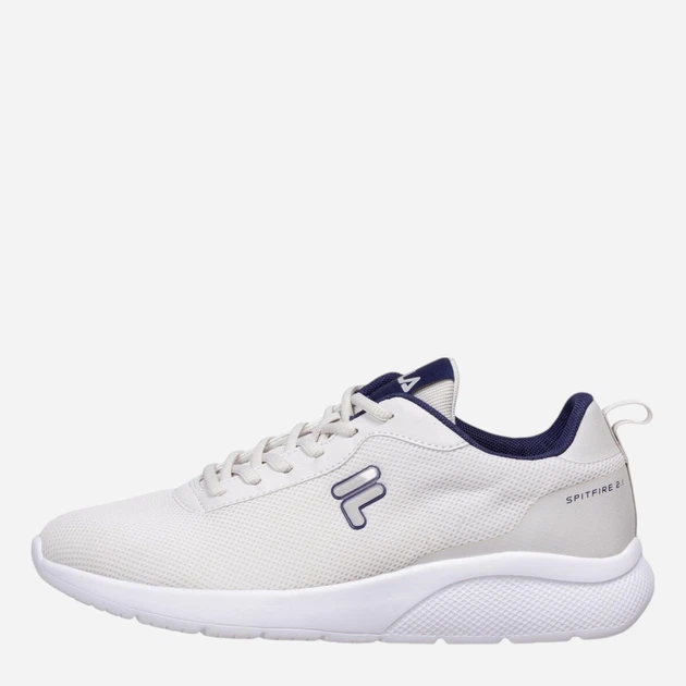 Sneakersy męskie Fila Spitfire FFM0077-80006 41 (8US) 26 cm Białe z beżowym (8719477779280) - obraz 3