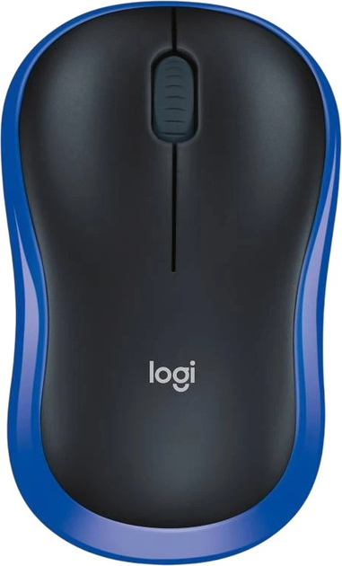 Mysz Logitech M185 Wireless niebieska (910-002239/910-002236) - obraz 1