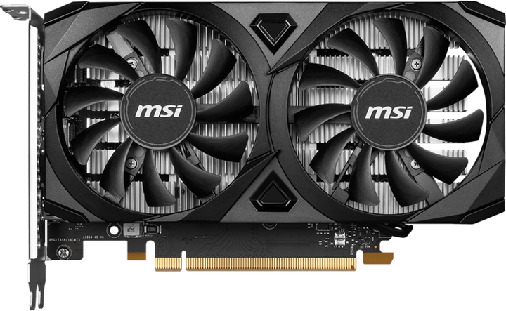 Karta graficzna MSI PCI-Ex GeForce RTX 3050 Ventus 2X E 6G OC 6GB GDDR6 (96bit) (1492/14000) (2 x HDMI, DisplayPort) (GeForce RTX 3050 VENTUS 2X E 6G OC) - obraz 1