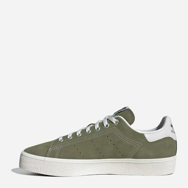 Sneakersy męskie do kostki adidas Originals Stan Smith CS IF9324 42.5 Oliwkowe (4067886610187) - obraz 4