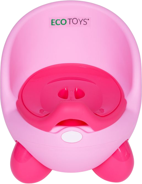 Nocnik dziecięcy EcoToys na nóżkach Różowy (5905817004485) - obraz 3
