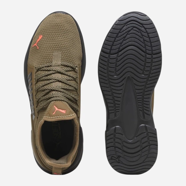 Чоловічі кросівки для бігу Puma Softride Premier Slip-On 376540-17 41 Оливкові (4099683106594) - зображення 5
