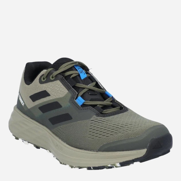 Buty do biegania męskie adidas Terrex Two Flow H05844 39.5 Oliwkowe (4065418078726) - obraz 2