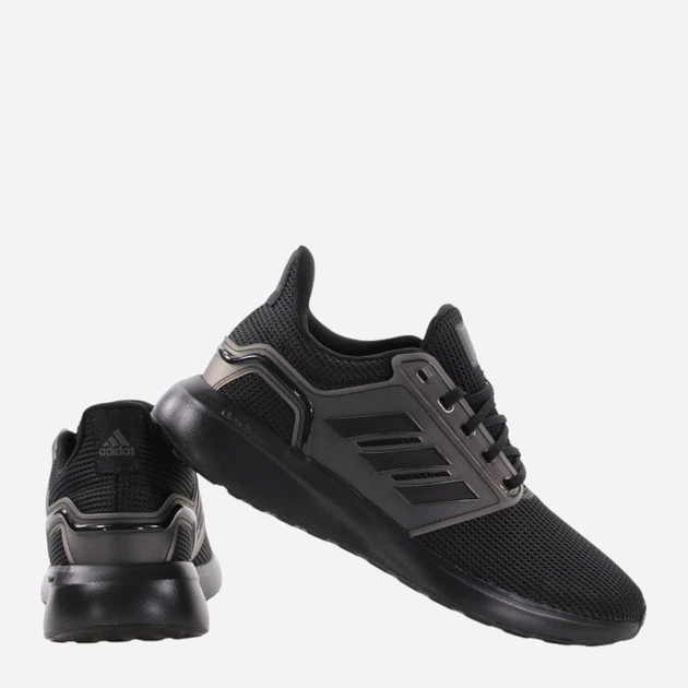 Чоловічі кросівки для бігу adidas Eq19 Run GY4720 41.5 Чорні (4065426898941) - зображення 5