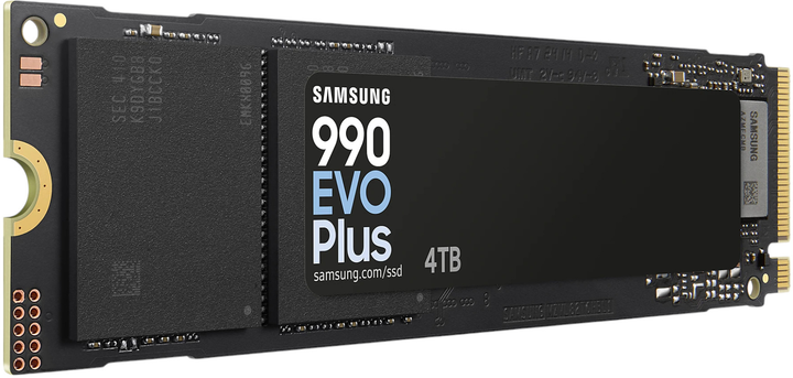 SSD диск Samsung 990 Evo Plus 4TB M.2 PCIe 4.0 x4/5.0 x2 NVMe 2.0 V-NAND TLC (MZ-V9S4T0BW) - зображення 4