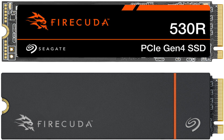 Dysk SSD Seagate FireCuda 530R Heatsink 1TB M.2 PCIe 4.0 x4 NVMe 1.4 3D TLC (ZP1000GM3A073) - obraz 5