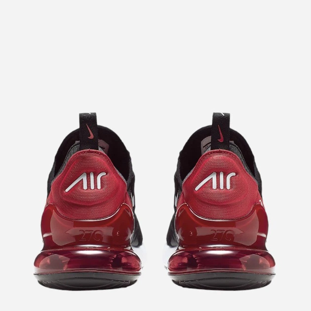 Sneakersy męskie Nike Air Max 270 AH8050-022 44.5 (10.5US) Czarny/Czerwony (192499370143) - obraz 4