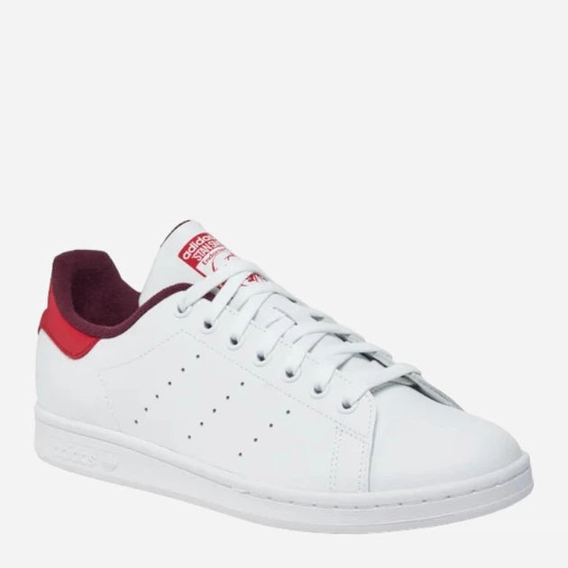 Чоловічі кеди низькі adidas Originals Stan Smith IG1321 45.5 (10.5UK) Білий/Червоний (4066765369758) - зображення 2